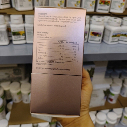 Bột Collagen Nutrilite Mixed Collagen Peptide Drink Cải Thiện Độ Đàn Hồi Và Cấp Ẩm Cho Làn Da Của Bạn