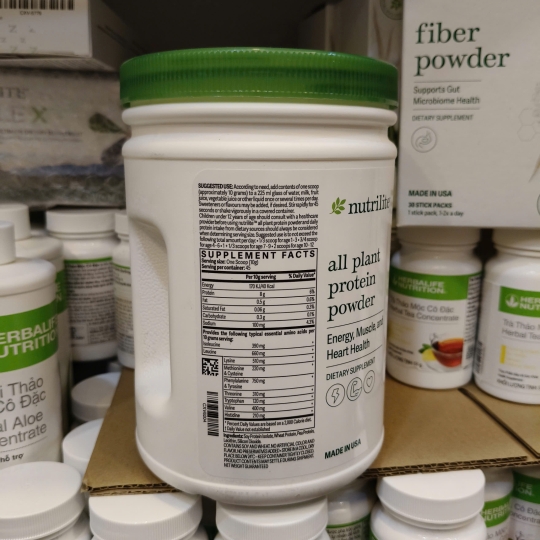 Nutrilite All Plant Protein Powder - Thực phẩm bổ sung đạm từ thiên nhiên