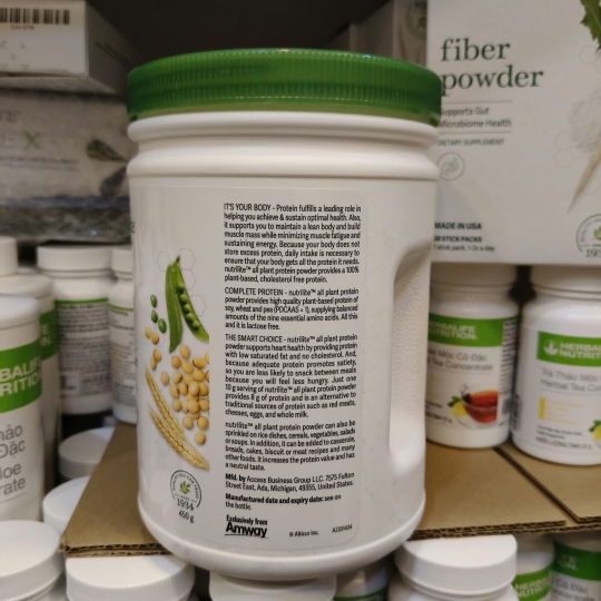 Nutrilite All Plant Protein Powder - Thực phẩm bổ sung đạm từ thiên nhiên