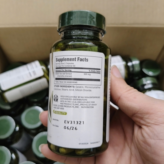 Tegreen 97 Nuskin - Bổ sung chất chống oxy hóa, bảo vệ tế bào, giảm Cholesterol , giảm mỡ máu chính hãng