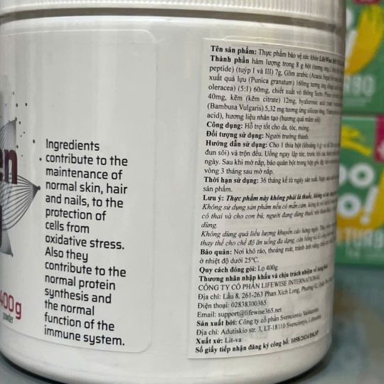 LIFEWISE 365 COLLAGEN BEAUTY HỖ TRỢ CẢI THIỆN SỨC KHỎE TỪ BÊN TRONG