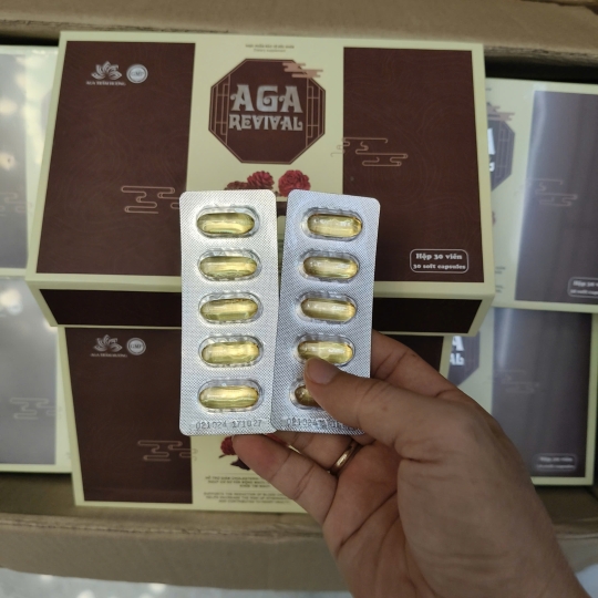 Tinh Dầu Thông Đỏ AGA Revival Trầm Hương Giảm Nguy Cơ Xơ Vữa Động Mạch, Giảm Chlolesterol, Tăng Cường Sức Khỏe Tim Mạch