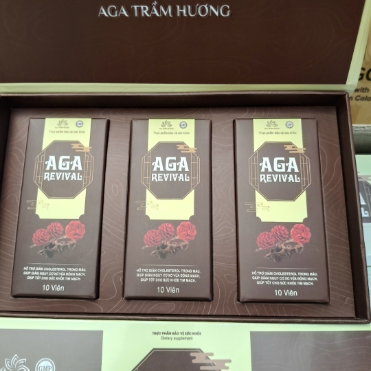 Tinh Dầu Thông Đỏ AGA Revival Trầm Hương Giảm Nguy Cơ Xơ Vữa Động Mạch, Giảm Chlolesterol, Tăng Cường Sức Khỏe Tim Mạch