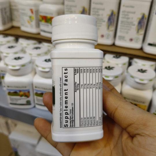 VITAMIN B TỔNG HỢP NUTRILITE NATURAL B COMPLEX [MẪU MỚI 120 VIÊN] |Có sỉ và lẻ toàn quốc