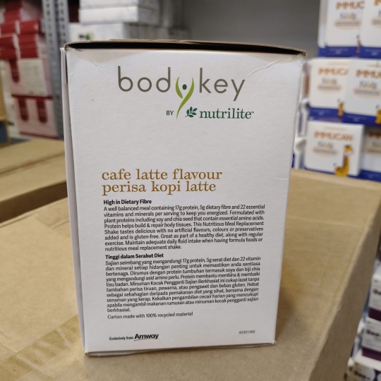 SẢN PHẨM DINH DƯỠNG BODY KEY NUTRITIOUS MEAL REPLACEMENT AMWAY VỊ CÀ PHÊ [CÓ SỈ VÀ LẺ TOÀN QUỐC]