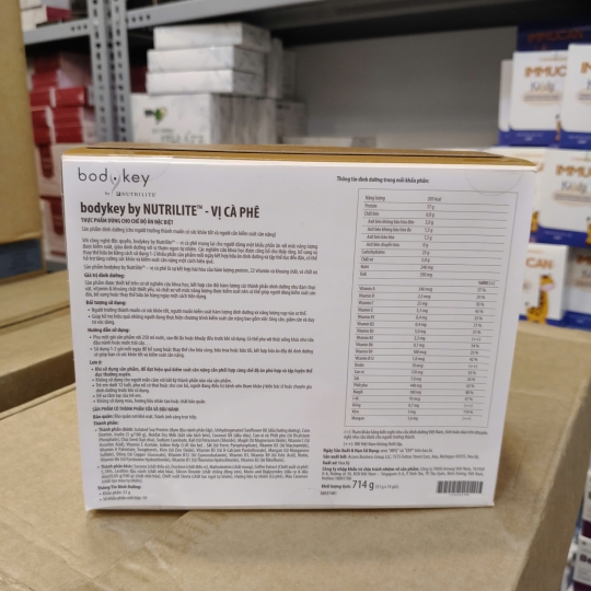 SẢN PHẨM DINH DƯỠNG BODY KEY NUTRITIOUS MEAL REPLACEMENT AMWAY VỊ CÀ PHÊ [CÓ SỈ VÀ LẺ TOÀN QUỐC]