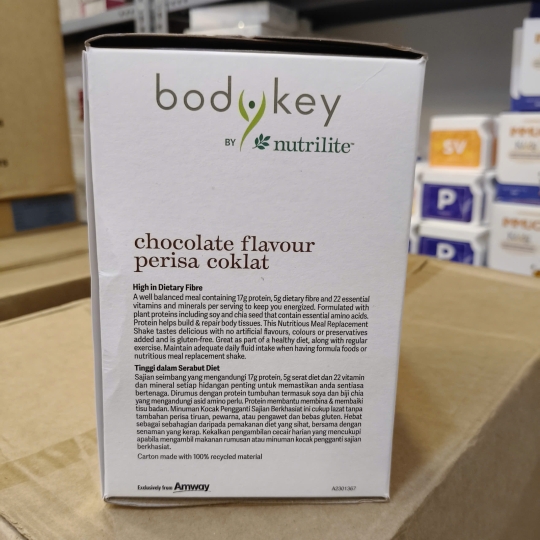 SẢN PHẨM DINH DƯỠNG BODY KEY NUTRITIOUS MEAL REPLACEMENT AMWAY VỊ SOCOLA [CÓ SỈ VÀ LẺ TOÀN QUỐC]
