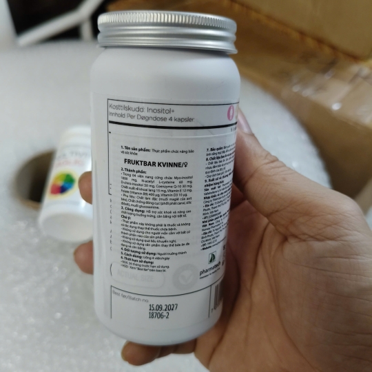 VIÊN UỐNG FRUKTBAR KVINNE BẢO VỆ SỨC KHỎE BUỒNG TRỨNG KHỎE MẠNH VÀ NÂNG CAO CHẤT LƯỢNG BUỒNG TRỨNG PHARMATECH [CÓ SỈ VÀ LẺ TOÀN QUỐC]