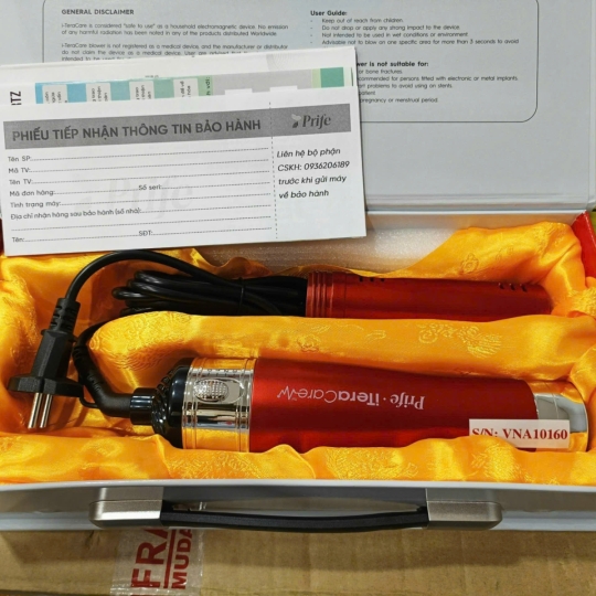 Máy Trị Liệu Cầm Tay Itera Care Prife Xung Điện Lượng Từ Công Nghệ Cao