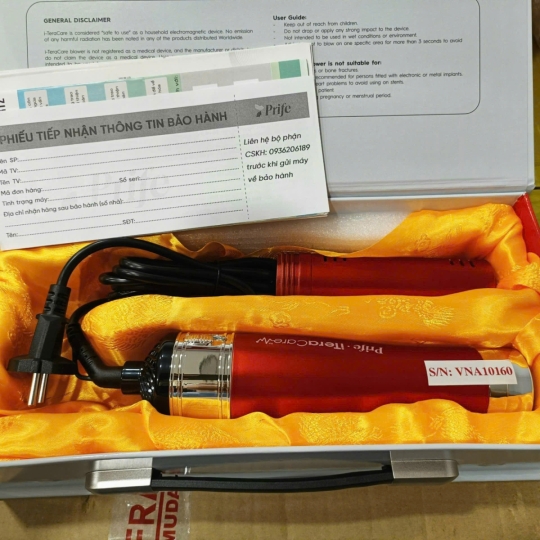 Máy Trị Liệu Cầm Tay Itera Care Prife Xung Điện Lượng Từ Công Nghệ Cao