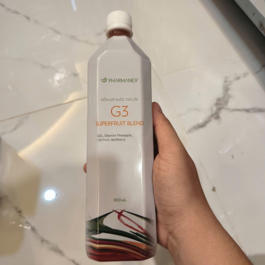 [1 cặp 2 chai] Nước gấc G3 Nuskin Hỗ Trợ dinh dưỡng chống lão hóa và Miễn Dịch 