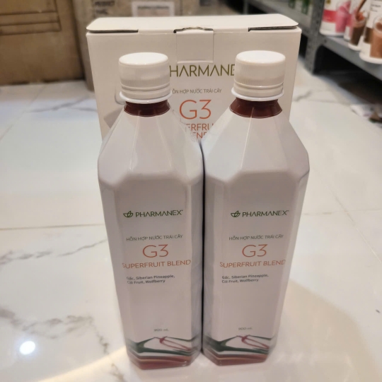 [1 cặp 2 chai] Nước gấc G3 Nuskin Hỗ Trợ dinh dưỡng chống lão hóa và Miễn Dịch 