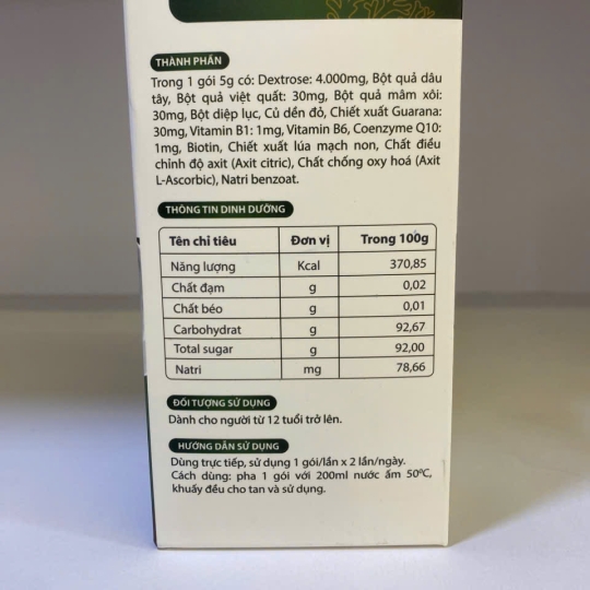 Thực phẩm bổ sung MP Oxy+ Giúp nuôi dưỡng và tái tạo tế bào [Có sỉ và lẻ toàn quốc]