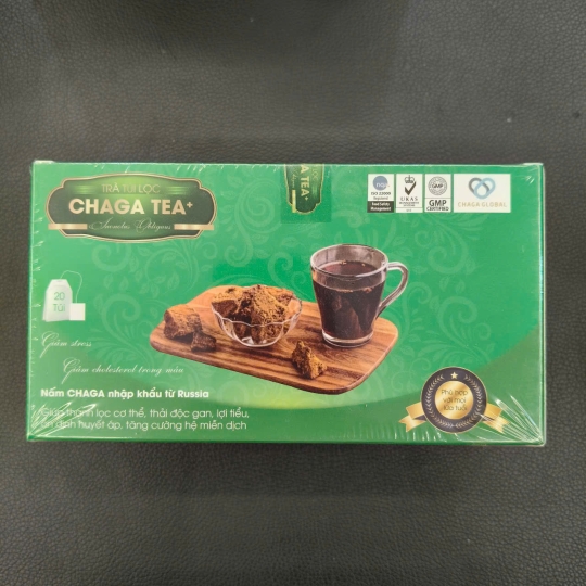 TRÀ TÚI LỌC CHAGA TEA+ |20 Túi/hộp