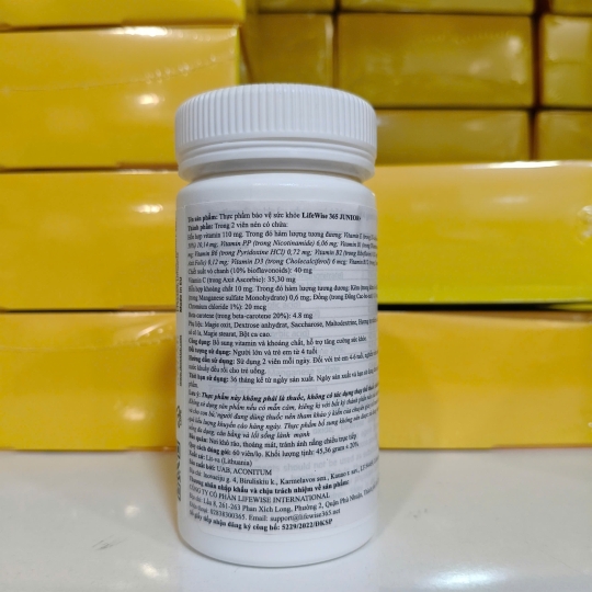 LIFEWISE 365 JUNIOR+ BỔ SUNG VITAMIN VÀ KHOÁNG CHẤT CẦN THIẾT CHO TRẺ NHỎ