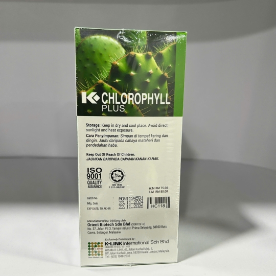 NƯỚC DIỆP LỤC KLINK LIQUID CHLOROPLY BẢO VỆ SỨC KHỎE CHÍNH HÃNG