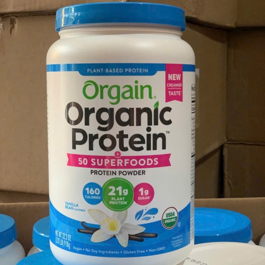 Bột Protein Thực Vật Organic Superfoods Vanilla 918g | Shop TPCN 24 Giờ