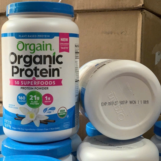 Bột Protein Thực Vật Organic Superfoods Vanilla 918g | Shop TPCN 24 Giờ
