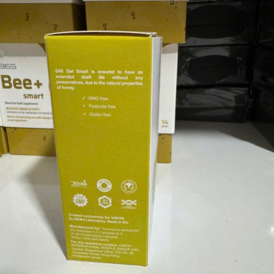 D4X Get Smart Vision - Hỗ trợ sức khỏe não bộ ( Hộp 10 gói ) | Shop TPCN 24 Giờ