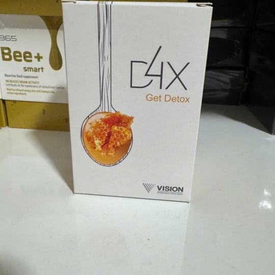 D4X Get Detox Vision - Tăng cường sức đề kháng và hỗ trợ thải độc cơ thể ( Hộp 10 gói )