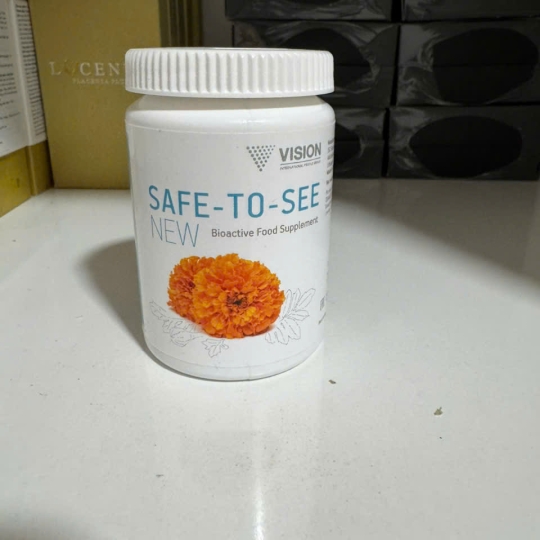 Safe To See Vision - Hỗ Trợ Tăng Cường Sức Khỏe Đôi Mắt ( Lọ 60  Viên )