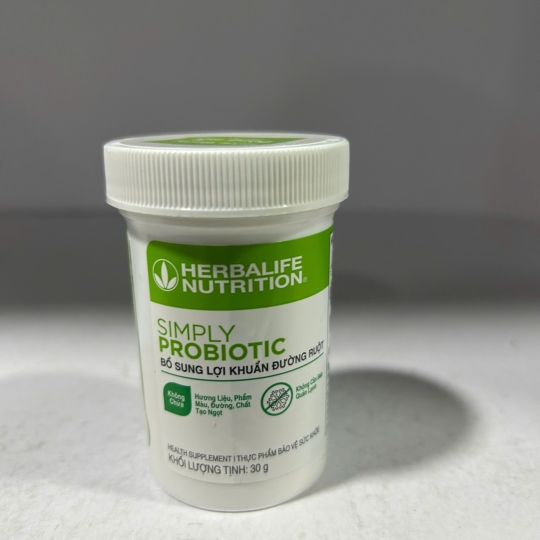 Men Simply Probiotic Herbalife - Bổ Sung Lợi Khuẩn Đường Ruột Herbalife ( Lọ 30 gram )